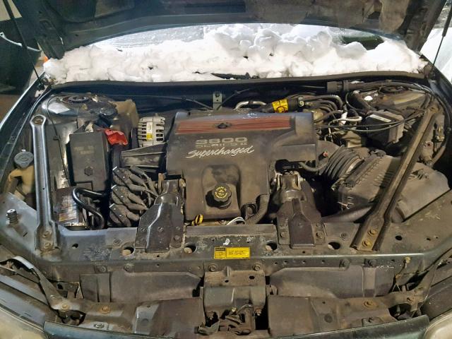 1G2WR5211YF135312 - 2000 PONTIAC GRAND PRIX GREEN photo 7