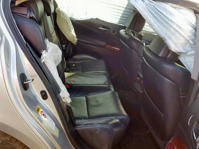 JTHBN96S865000796 - 2006 LEXUS GS GENERAT SILVER photo 6