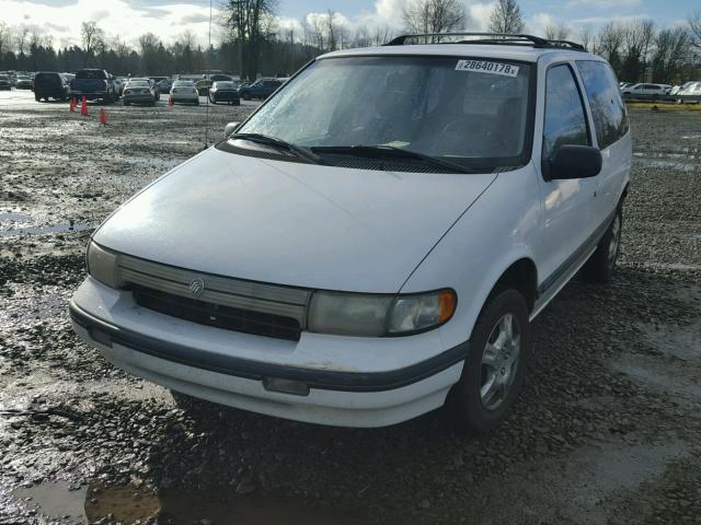 4M2DV11W1SDJ51219 - 1995 MERCURY VILLAGER WHITE photo 2