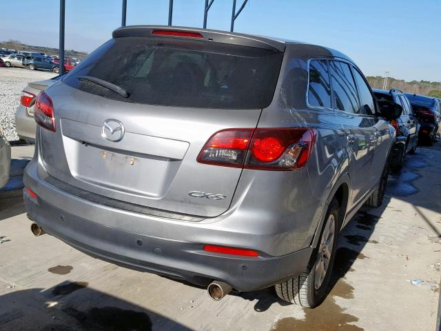 JM3TB2CA9D0410218 - 2013 MAZDA CX-9 TOURI SILVER photo 4