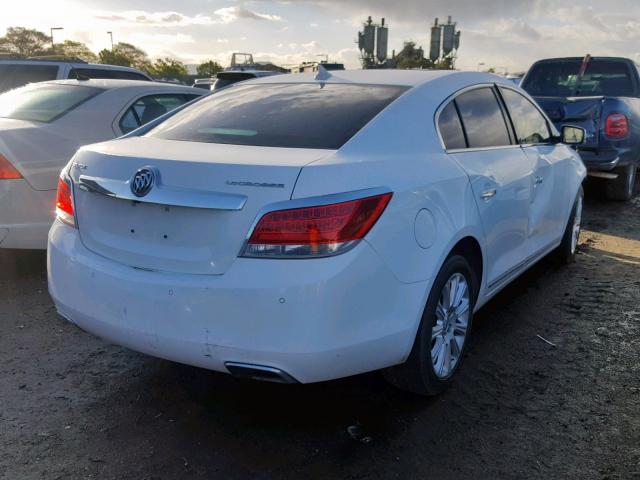 1G4GC5E34DF294524 - 2013 BUICK LACROSSE WHITE photo 4