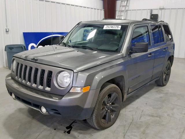 1C4NJPCB8CD619919 - 2012 JEEP PATRIOT LI GRAY photo 2