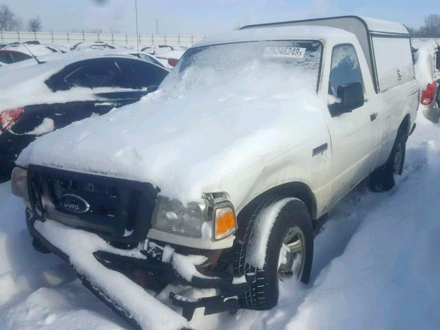 1FTYR10D58PA49148 - 2008 FORD RANGER WHITE photo 2