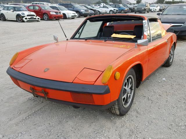 4722907051 - 1972 PORSCHE 914 ORANGE photo 2