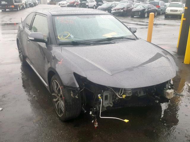 JTKJF5C78FJ012143 - 2015 TOYOTA SCION TC 灰色 照片 1