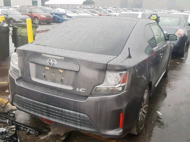 JTKJF5C78FJ012143 - 2015 TOYOTA SCION TC 灰色 照片 4