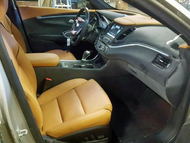 2G1165S39F9283917 - 2015 CHEVROLET IMPALA LTZ TAN photo 5