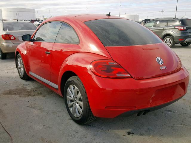 3VWF17AT7FM619058 - 2015 VOLKSWAGEN BEETLE 1.8 RED photo 3