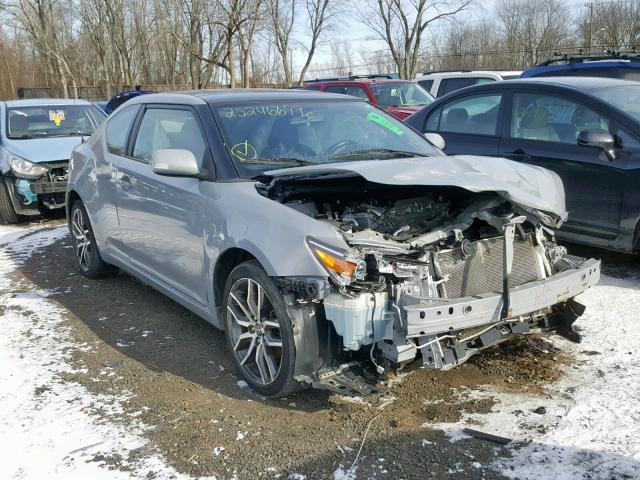 JTKJF5C7XE3080737 - 2014 TOYOTA SCION TC ნაცრისფერი ფოტო 1