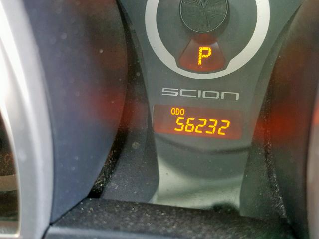 JTKJF5C7XE3080737 - 2014 TOYOTA SCION TC ნაცრისფერი ფოტო 8