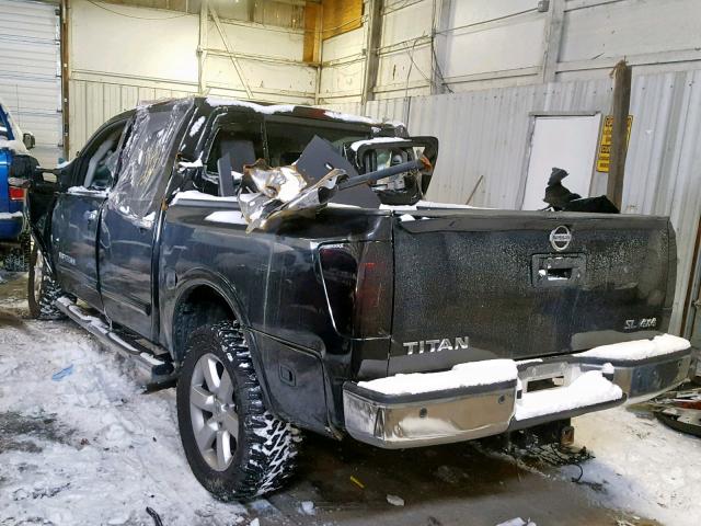 1N6AA0EC2FN500920 - 2015 NISSAN TITAN S BLACK photo 3