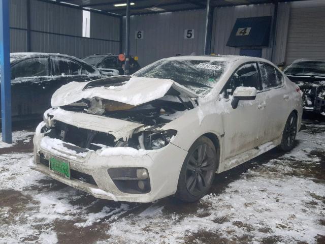 JF1VA1F66G9824813 - 2016 SUBARU WRX PREMIU WHITE photo 2