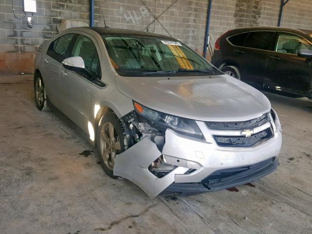 1G1RD6E45BU102943 - 2011 CHEVROLET VOLT SILVER photo 1