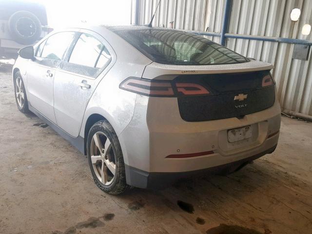 1G1RD6E45BU102943 - 2011 CHEVROLET VOLT SILVER photo 3