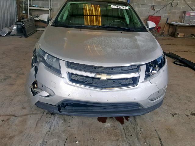 1G1RD6E45BU102943 - 2011 CHEVROLET VOLT SILVER photo 9