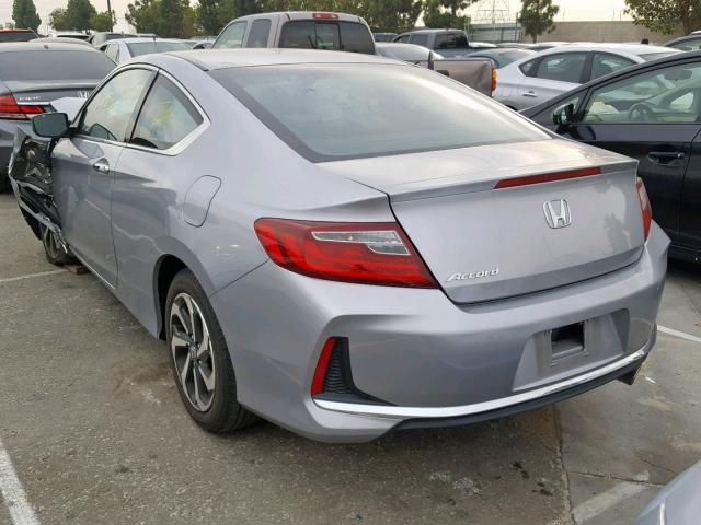 1HGCT1B36GA007638 - 2016 HONDA ACCORD LX- GRAY photo 3