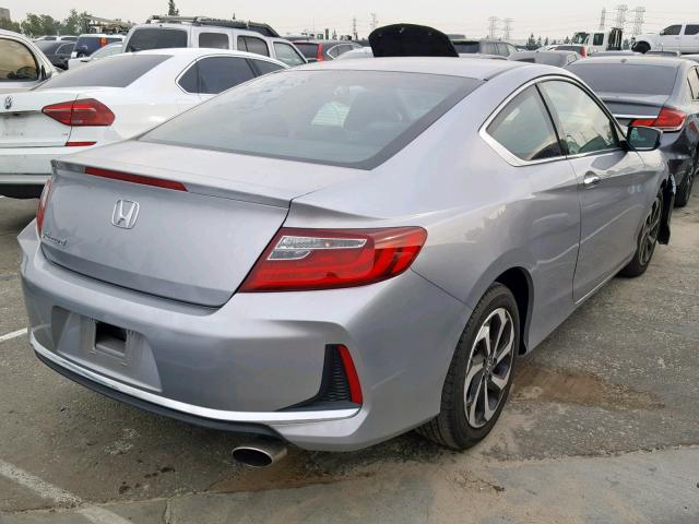 1HGCT1B36GA007638 - 2016 HONDA ACCORD LX- GRAY photo 4