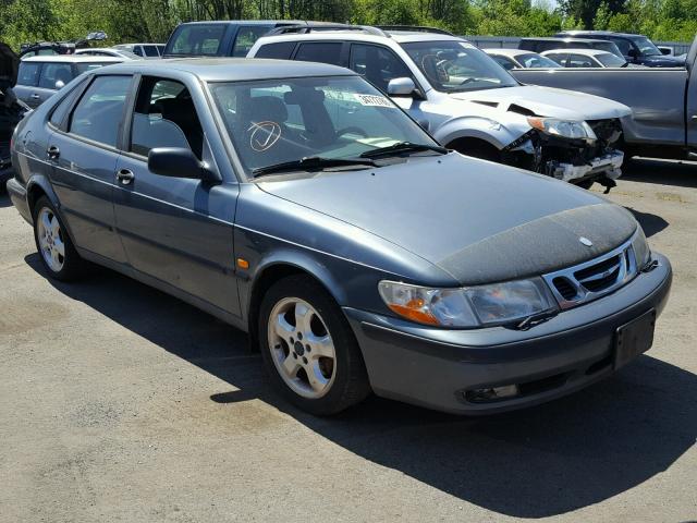 YS3DD55NXX2084875 - 1999 SAAB 9-3 S BLUE photo 1