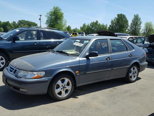 YS3DD55NXX2084875 - 1999 SAAB 9-3 S BLUE photo 9