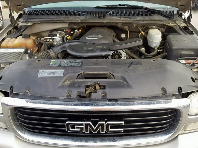 1GKEC13T25J207472 - 2005 GMC YUKON GOLD photo 7