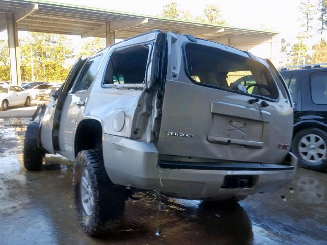 1GKFK13007R100230 - 2007 GMC YUKON SILVER photo 3