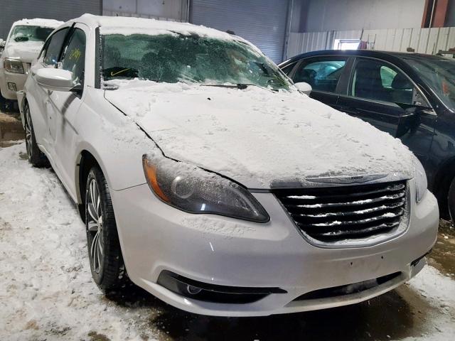 1C3CCBCG2DN724276 - 2013 CHRYSLER 200 LIMITE WHITE photo 1