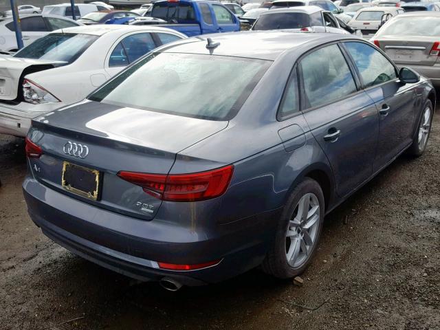 WAUGMAF44HA154586 - 2017 AUDI A4 ULTRA P GRAY photo 4