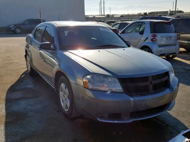 1B3CC4FB4AN231400 - 2010 DODGE AVENGER SX BLUE photo 1