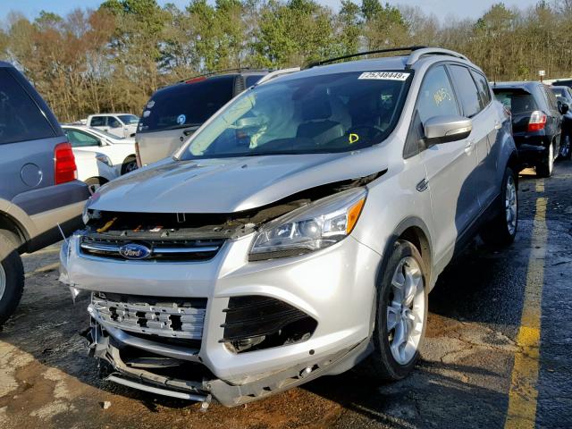 1FMCU0J97DUC88771 - 2013 FORD ESCAPE TIT SILVER photo 2