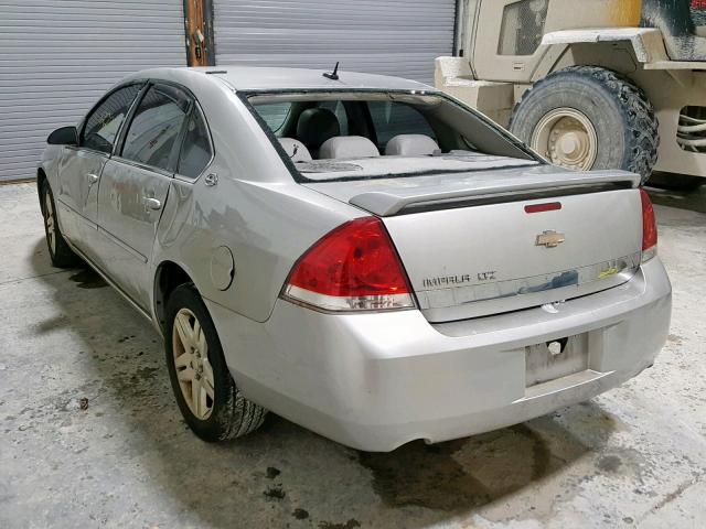 BG1WU581669181282 - 2006 CHEVROLET IMPALA LTZ SILVER photo 3