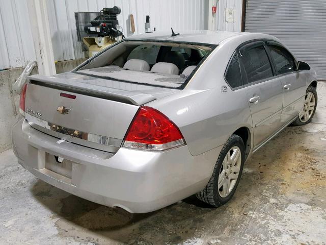 BG1WU581669181282 - 2006 CHEVROLET IMPALA LTZ SILVER photo 4