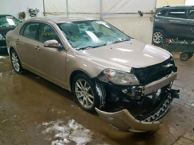 1G1ZK57748F223726 - 2008 CHEVROLET MALIBU LTZ GOLD photo 1