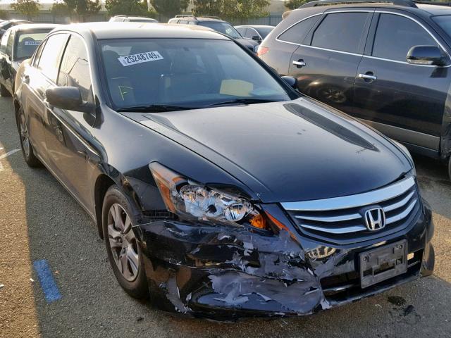 1HGCP2F62BA117156 - 2011 HONDA ACCORD BLACK photo 1