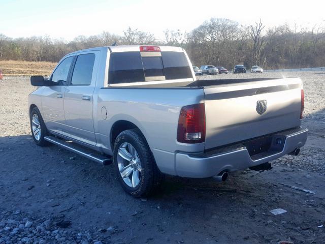 1C6RR6MT9GS324056 - 2016 RAM 1500 SPORT SILVER photo 3