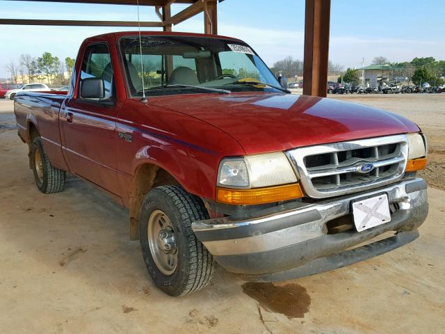 1FTYR10C5WUB34268 - 1998 FORD RANGER RED photo 1