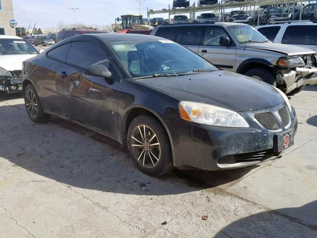 1G2ZH158364193092 - 2006 PONTIAC G6 GT BLACK photo 1