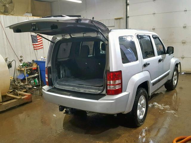 1J4PN2GK7BW592638 - 2011 JEEP LIBERTY SP SILVER photo 4