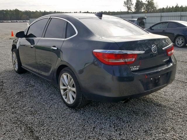 1G4PS5SK6F4190632 - 2015 BUICK VERANO GRAY photo 3