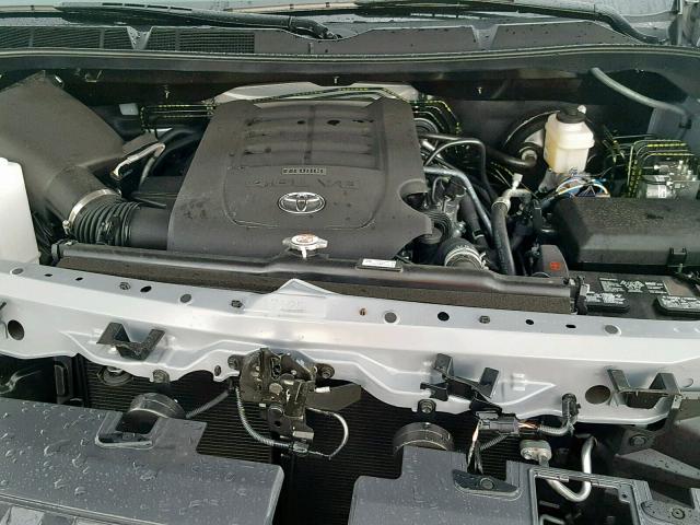 5TFRM5F1XKX135442 - 2019 TOYOTA TUNDRA DOU GRAY photo 7