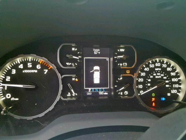 5TFRM5F1XKX135442 - 2019 TOYOTA TUNDRA DOU GRAY photo 8