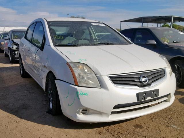 3N1AB6AP5AL644341 - 2010 NISSAN SENTRA 2.0 WHITE photo 1