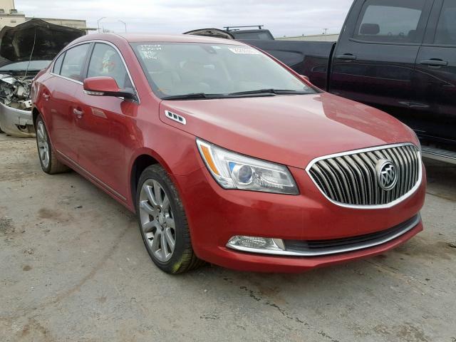 1G4GB5G30EF192073 - 2014 BUICK LACROSSE RED photo 1