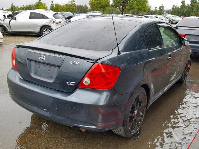 JTKDE177470156542 - 2007 TOYOTA SCION TC ნაცრისფერი ფოტო 4