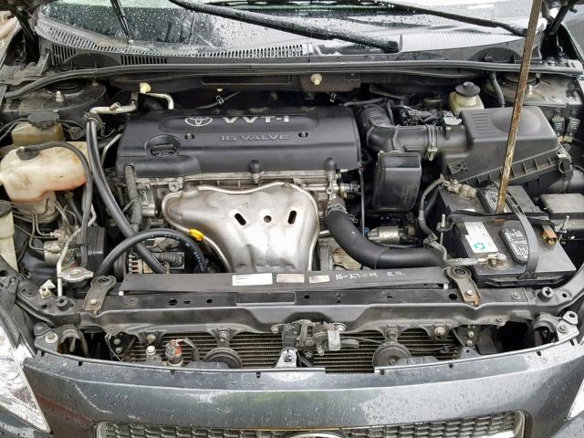 JTKDE177470156542 - 2007 TOYOTA SCION TC ნაცრისფერი ფოტო 7