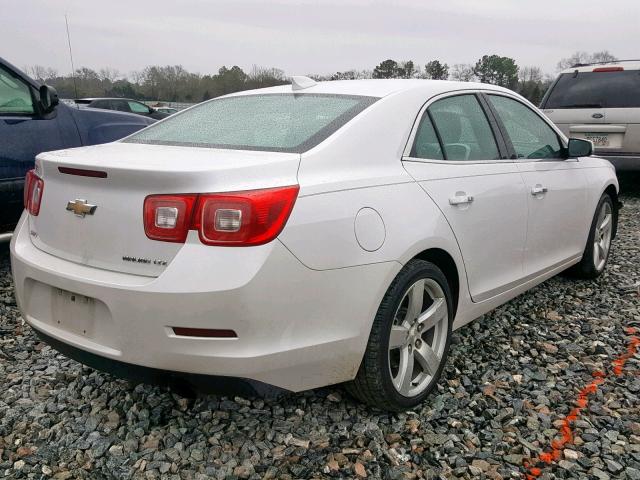 1G11G5SX9FF302246 - 2015 CHEVROLET MALIBU LTZ WHITE photo 4