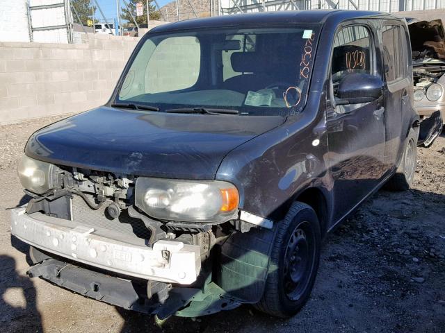 JN8AZ2KR3AT160198 - 2010 NISSAN CUBE BASE BLUE photo 2