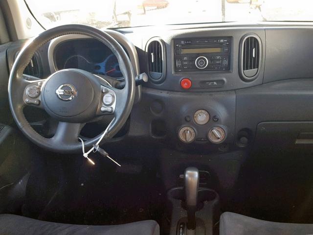 JN8AZ2KR3AT160198 - 2010 NISSAN CUBE BASE BLUE photo 9