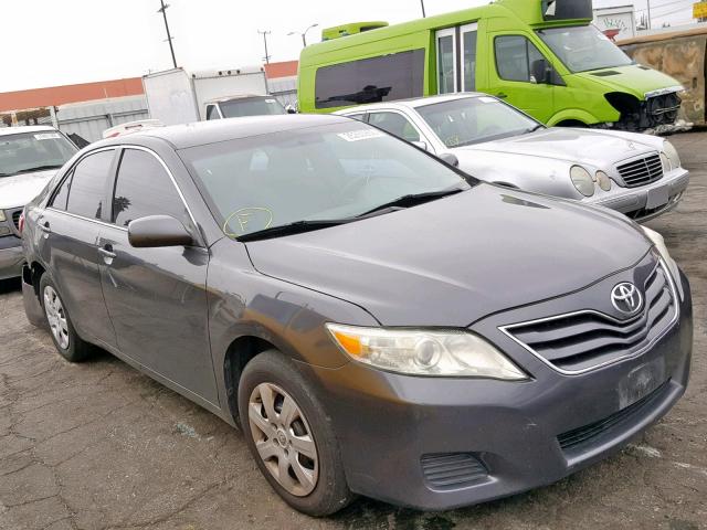 4T1BF3EK7BU181723 - 2011 TOYOTA CAMRY BASE CHARCOAL photo 1