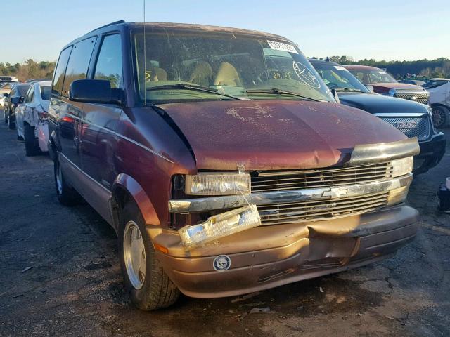 1GNDM19W6WB140223 - 1998 CHEVROLET ASTRO MAROON photo 1