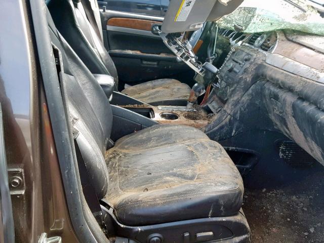 5GALRBED0AJ193922 - 2010 BUICK ENCLAVE CX BROWN photo 5